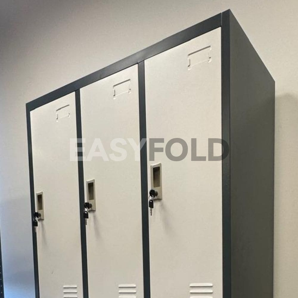 Casillero Metálico Locker 3 Cuerpos 6 Puertas | EasyFold