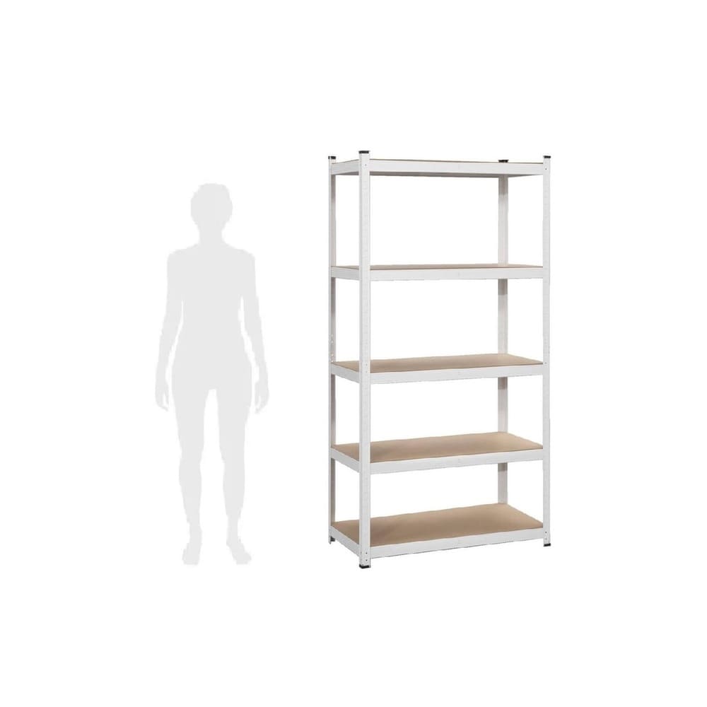 Estante_Galvanizado_180x90x45_Blanco_escala