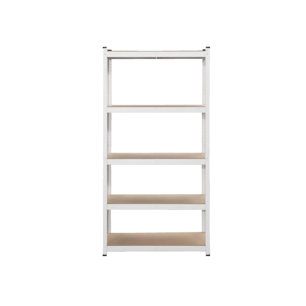 Estante Metálico Blanco 180x90x45cm 375 kg