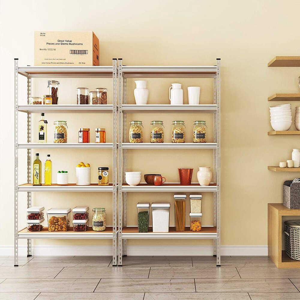 estante acero 180 plateado cocina