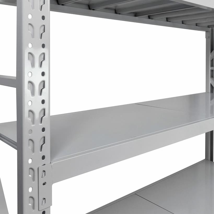Estante Metálico 200x200x60cm para 800kg | Blanco