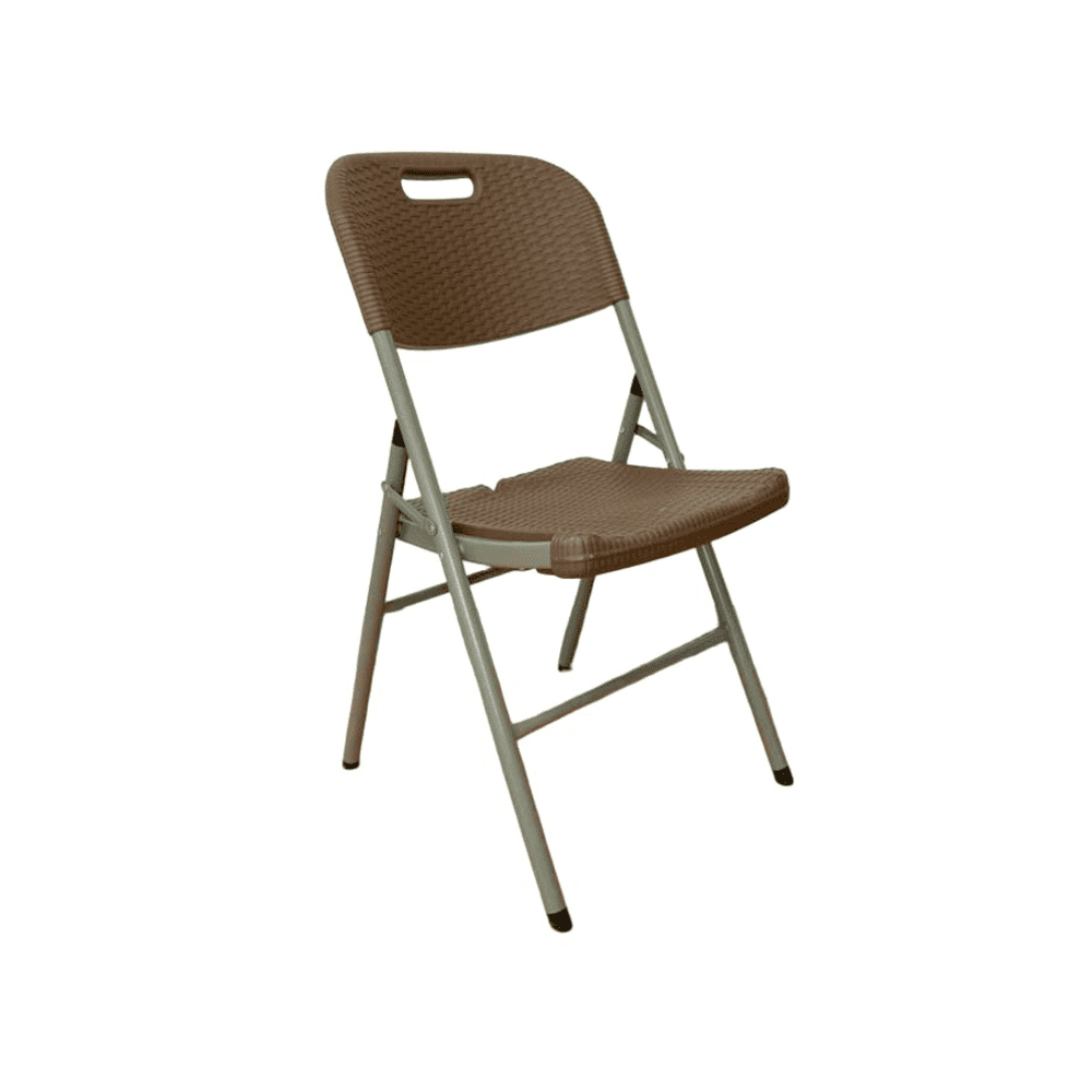 Silla Plegable eco-rattan Café | Alta Resistencia