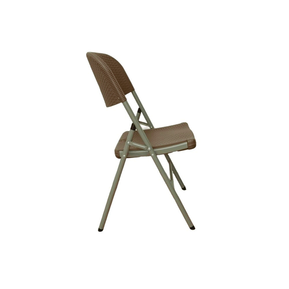 Silla Plegable eco-rattan Café lateral