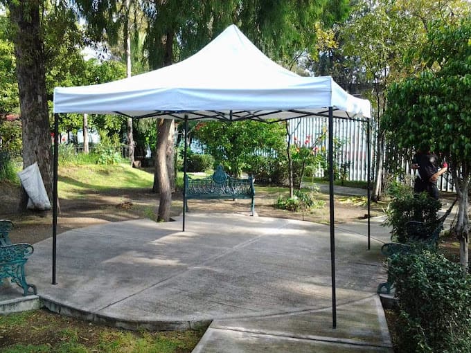 Toldo Plegable 3x3 | Blanco