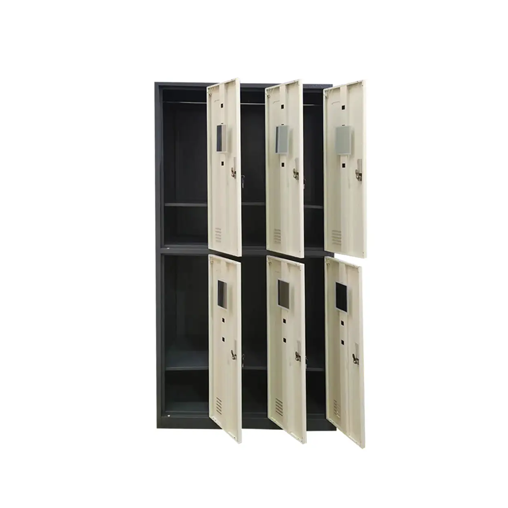 Casillero Metálico Locker 3 Cuerpos 6 Puertas | EasyFold
