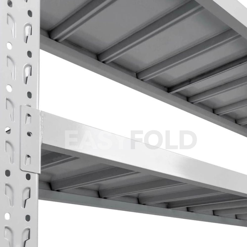 Estante Metálico 200x200x60cm para 800kg | Blanco