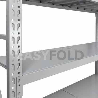 Estante Metálico 200x200x60cm para 800kg | Blanco