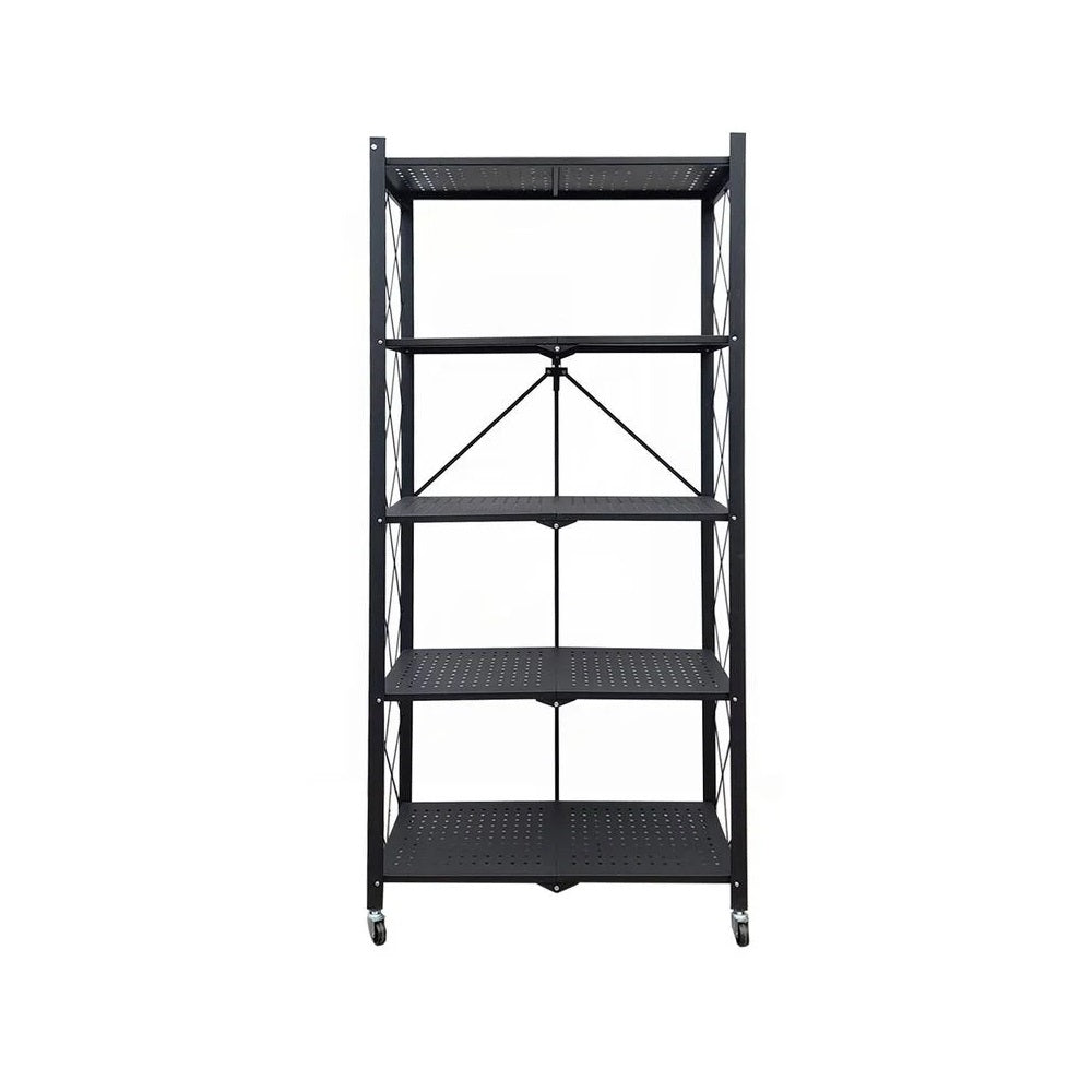 Estante Plegable Negro 5 repisas | Grande