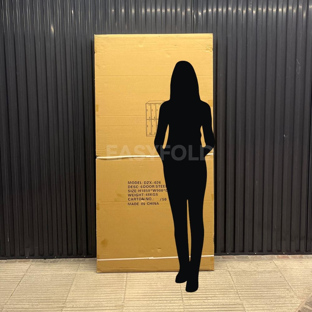 Casillero Metálico Locker 3 Cuerpos 6 Puertas | EasyFold