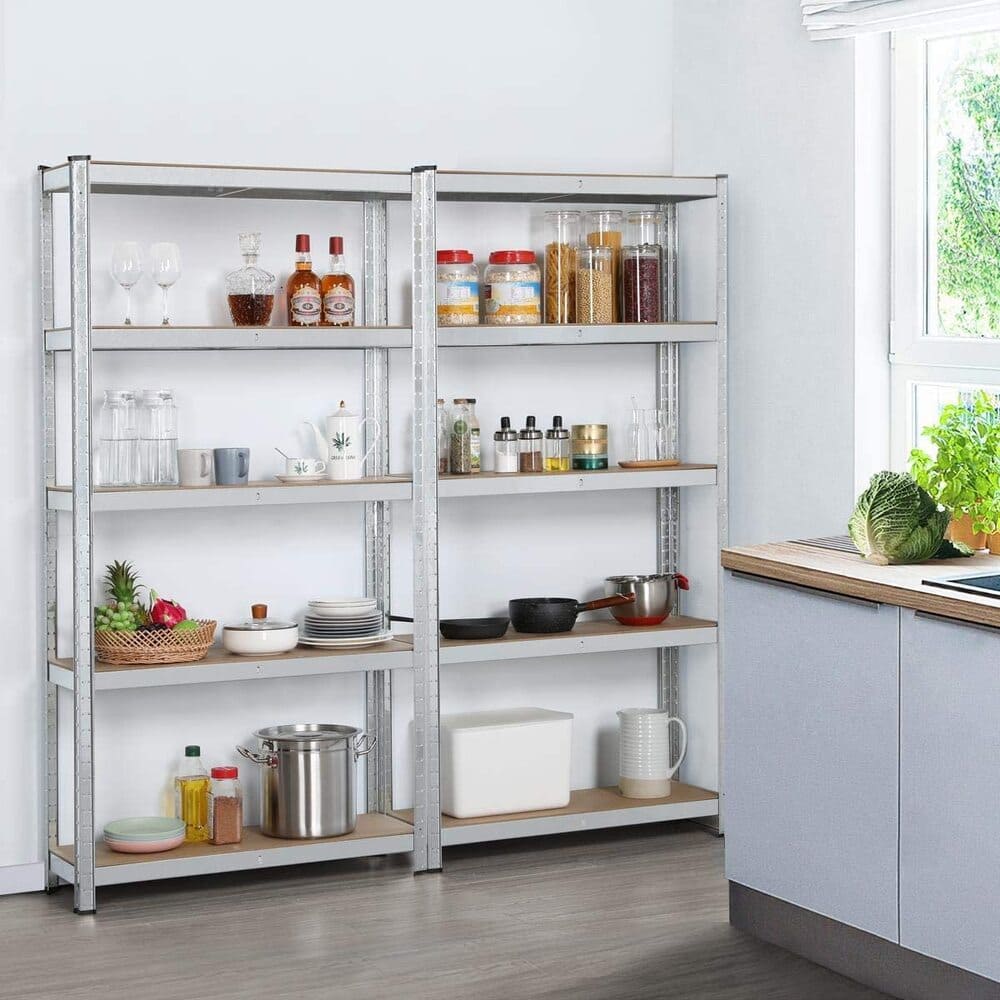 Estante Galvanizado 5 repisas | Mediano escena cocina