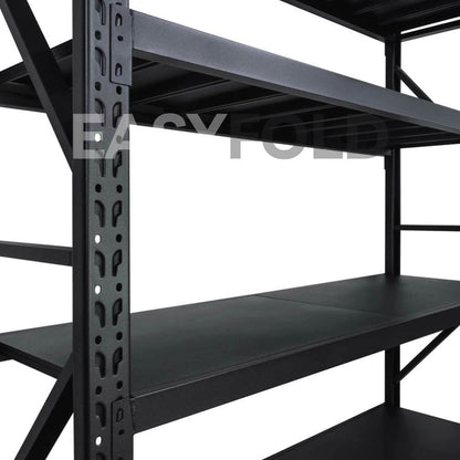 estante metálico 800kg repisa vista