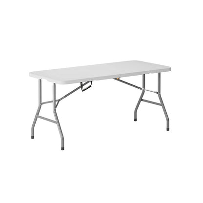 🔥Mesa plegable 152 cm blanca | Tipo maleta